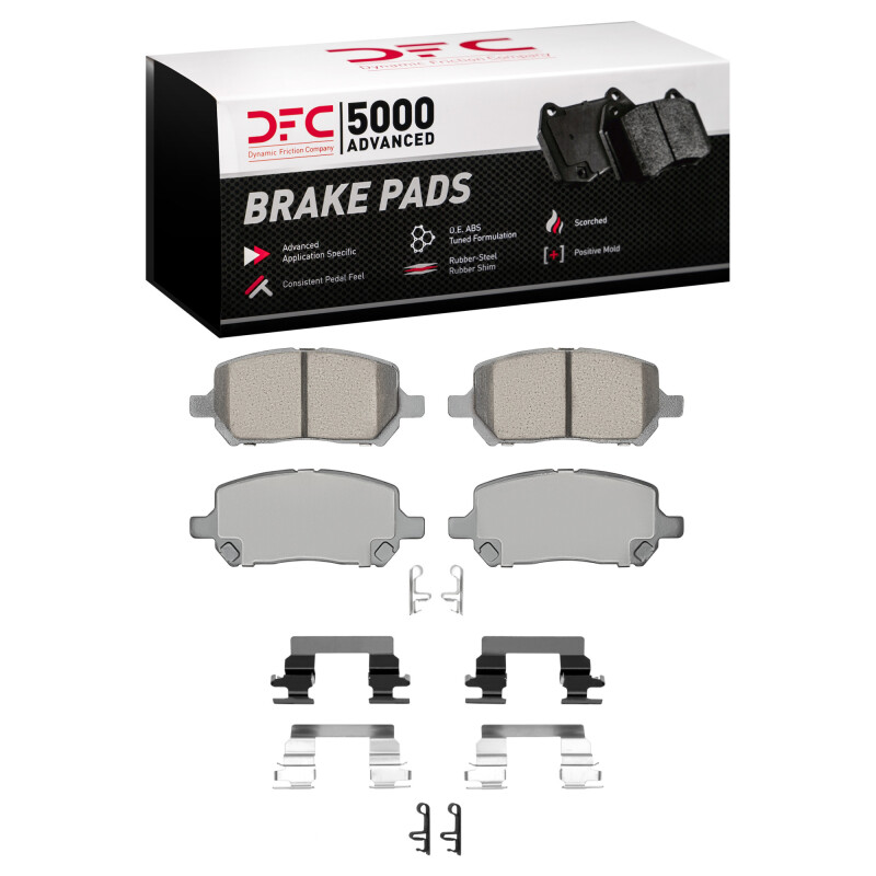Picture of DFC 5000 Advanced Ceramic Brake Pads - 1551-0956-01