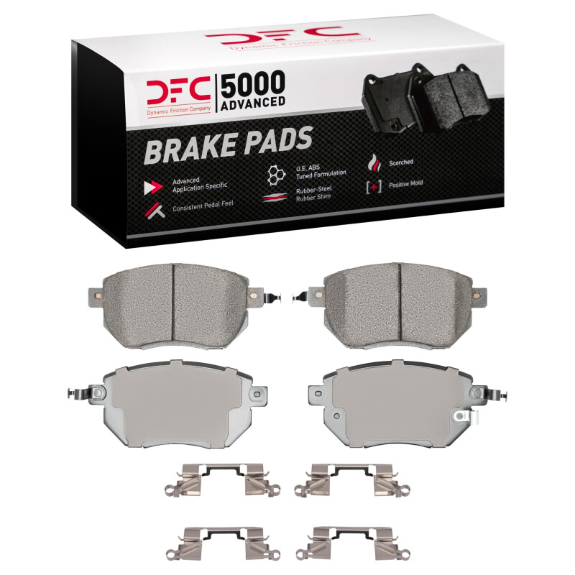 Picture of DFC 5000 Advanced Ceramic Brake Pads - 1551-0969-01