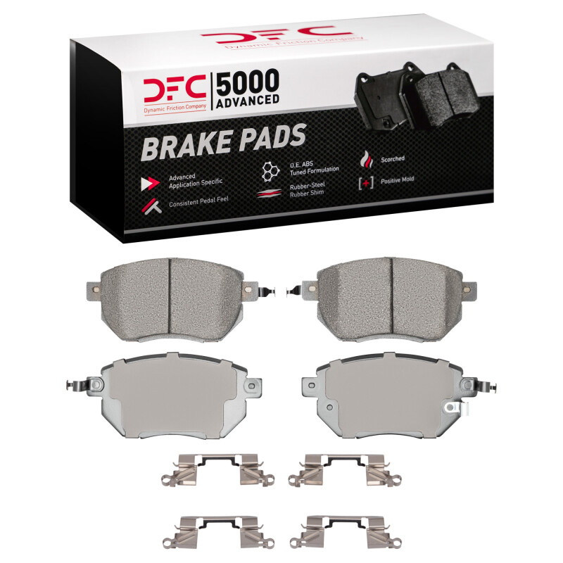 Picture of DFC 5000 Advanced Ceramic Brake Pads - 1551-0969-01