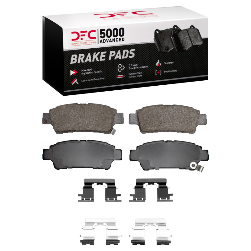 Picture of DFC 5000 Advanced Ceramic Brake Pads - 1551-0995-01