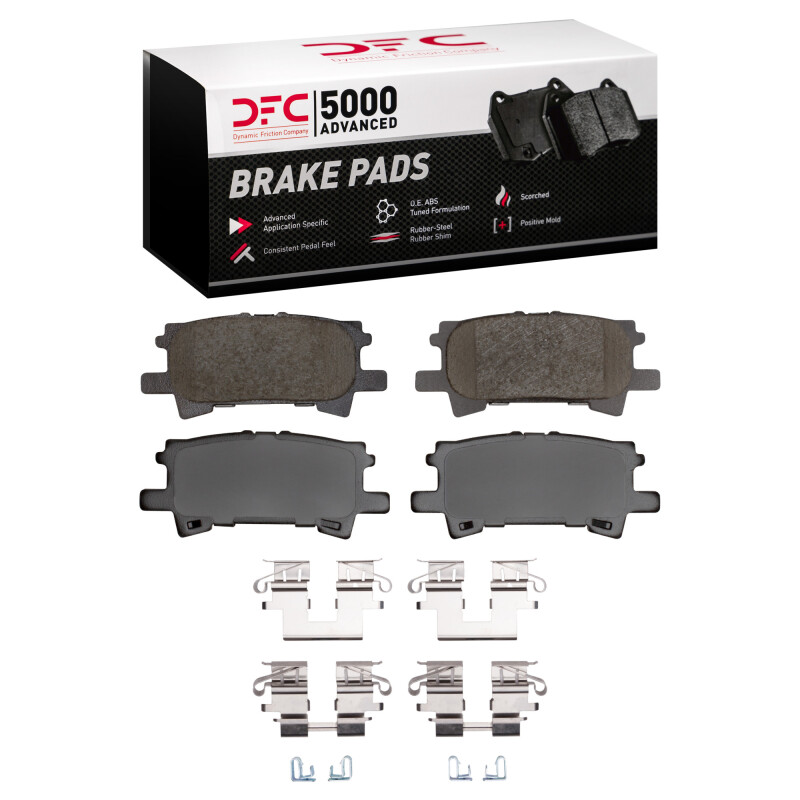 Picture of DFC 5000 Advanced Ceramic Brake Pads - 1551-0996-01