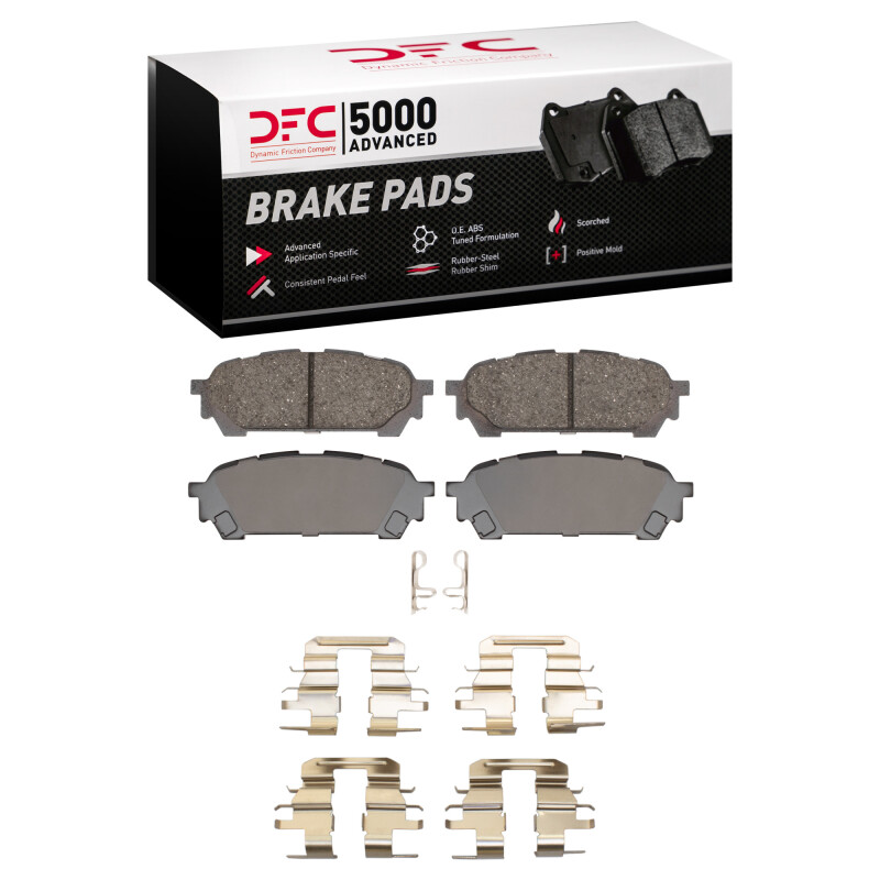 Picture of DFC 5000 Advanced Ceramic Brake Pads - 1551-1004-01