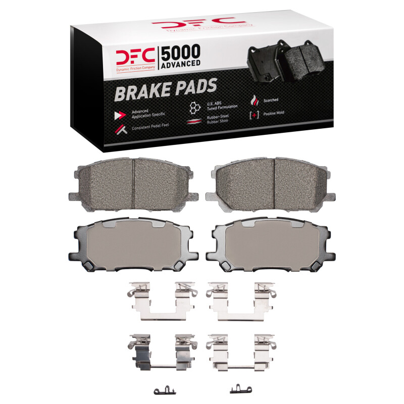Picture of DFC 5000 Advanced Ceramic Brake Pads - 1551-1005-01