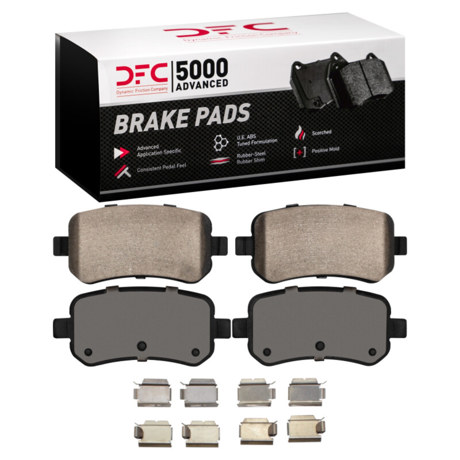 Picture of DFC 5000 Advanced Ceramic Brake Pads - 1551-1021-02