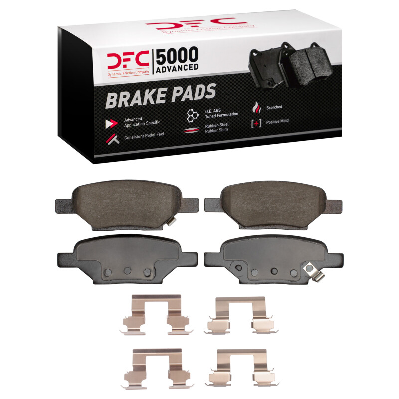 Picture of DFC 5000 Advanced Ceramic Brake Pads - 1551-1033-01