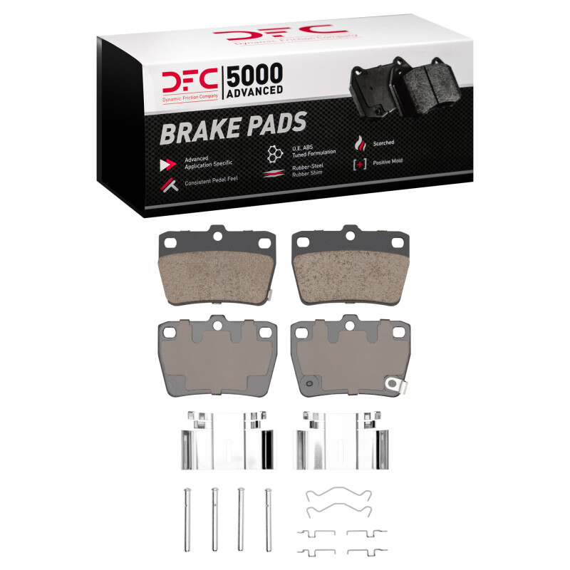 Picture of DFC 5000 Advanced Ceramic Brake Pads - 1551-1051-01