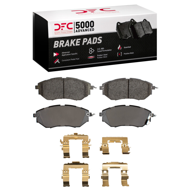 Picture of DFC 5000 Advanced Ceramic Brake Pads - 1551-1078-02