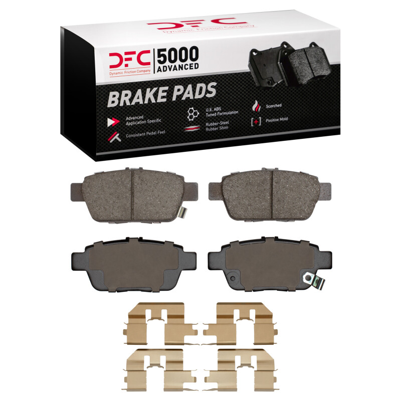 Picture of DFC 5000 Advanced Ceramic Brake Pads - 1551-1103-01