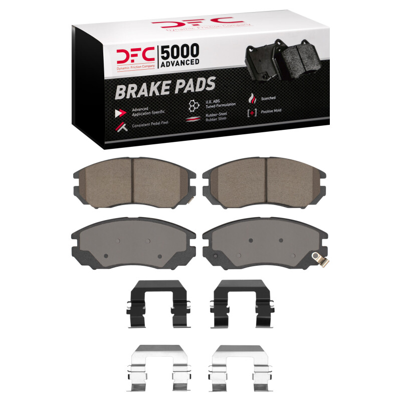 Picture of DFC 5000 Advanced Ceramic Brake Pads - 1551-1104-01