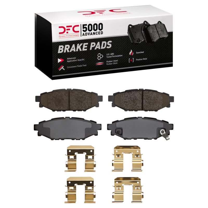 Picture of DFC 5000 Advanced Ceramic Brake Pads - 1551-1114-01