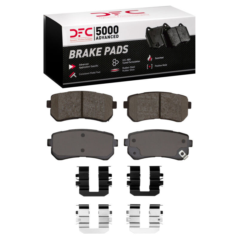Picture of DFC 5000 Advanced Ceramic Brake Pads - 1551-1157-01