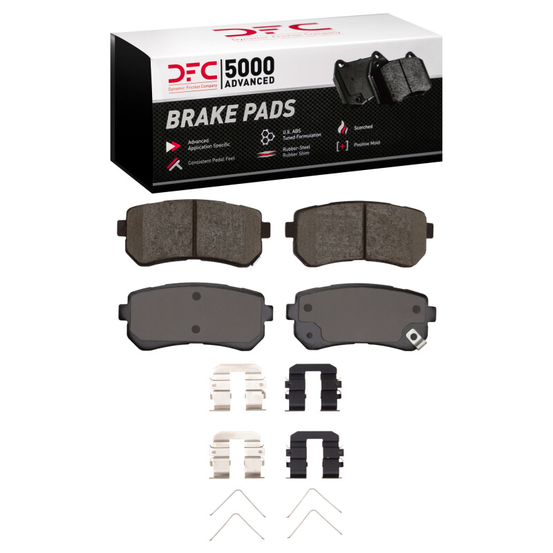 Picture of DFC 5000 Advanced Ceramic Brake Pads - 1551-1157-02