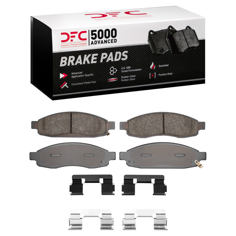 Picture of DFC 5000 Advanced Ceramic Brake Pads - 1551-1183-01