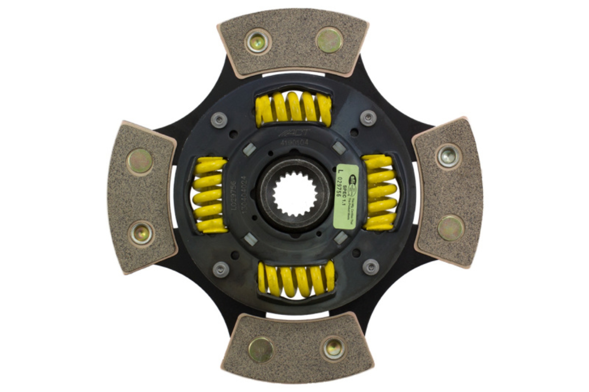 Picture of ACT 4 Pad Sprung Race Clutch Disc