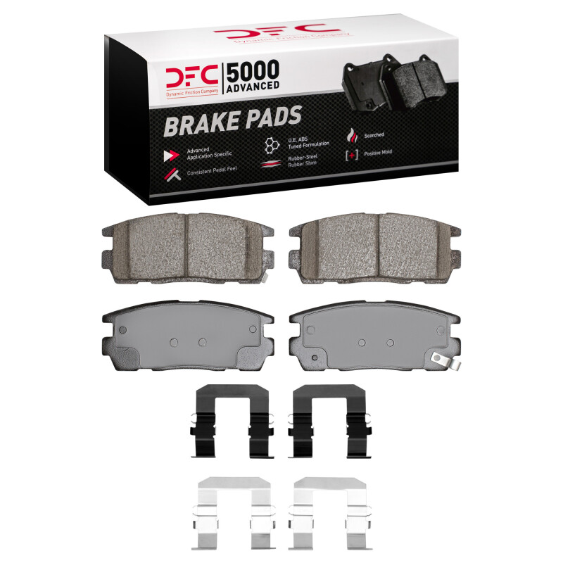 Picture of DFC 5000 Advanced Ceramic Brake Pads - 1551-1275-01