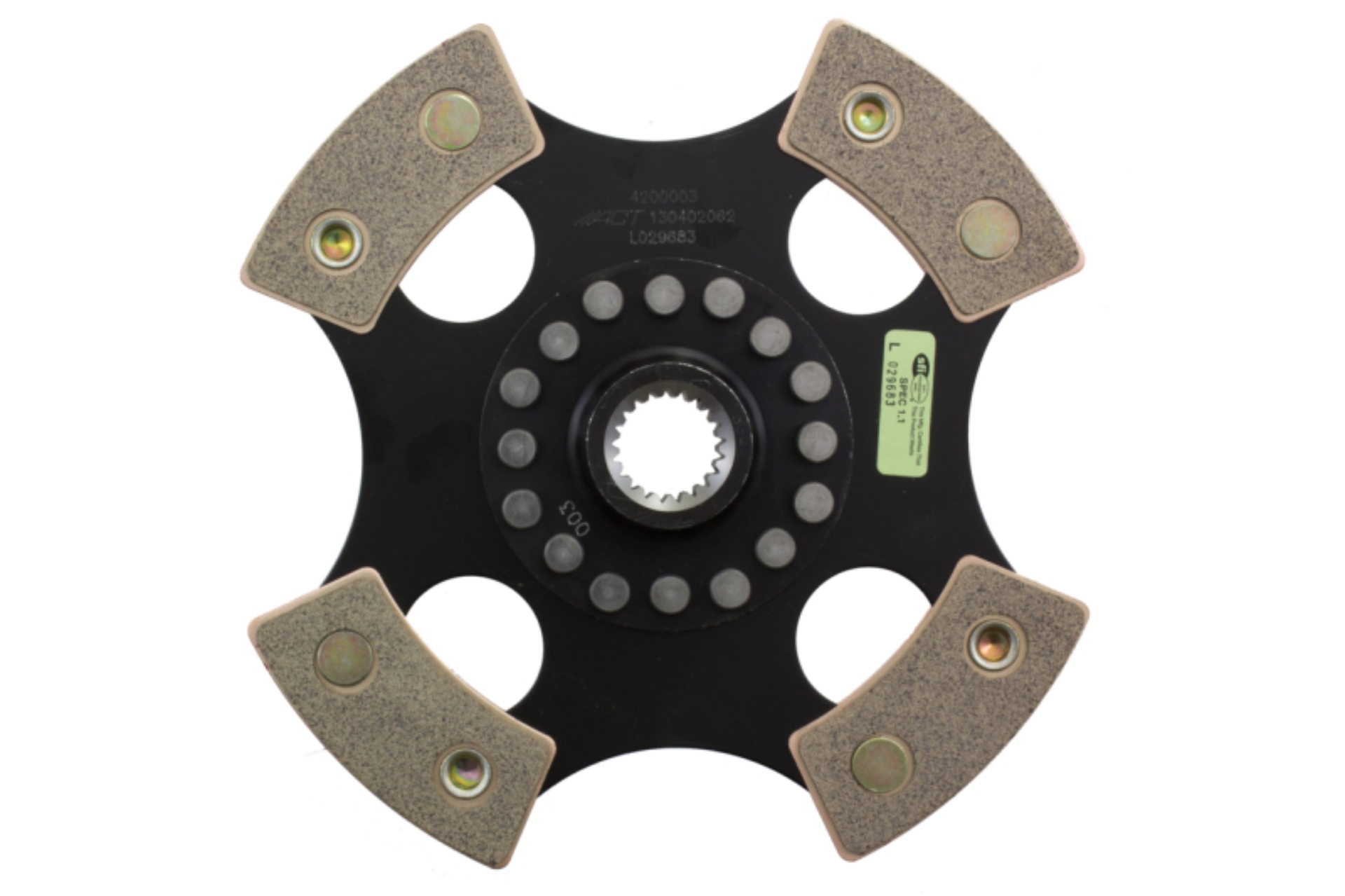 Picture of ACT 4 Pad Rigid Race Clutch Disc