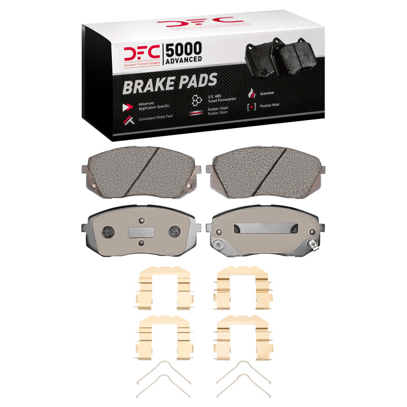 Picture of DFC 5000 Advanced Ceramic Brake Pads - 1551-1295-01