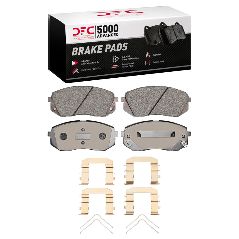 Picture of DFC 5000 Advanced Ceramic Brake Pads - 1551-1295-02