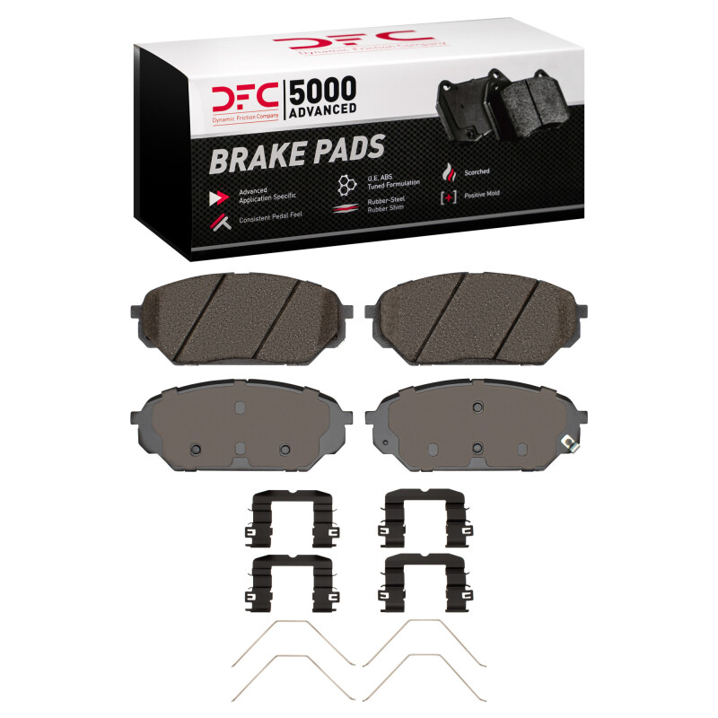 Picture of DFC 5000 Advanced Ceramic Brake Pads - 1551-1301-01