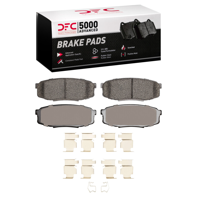 Picture of DFC 5000 Advanced Ceramic Brake Pads - 1551-1304-01