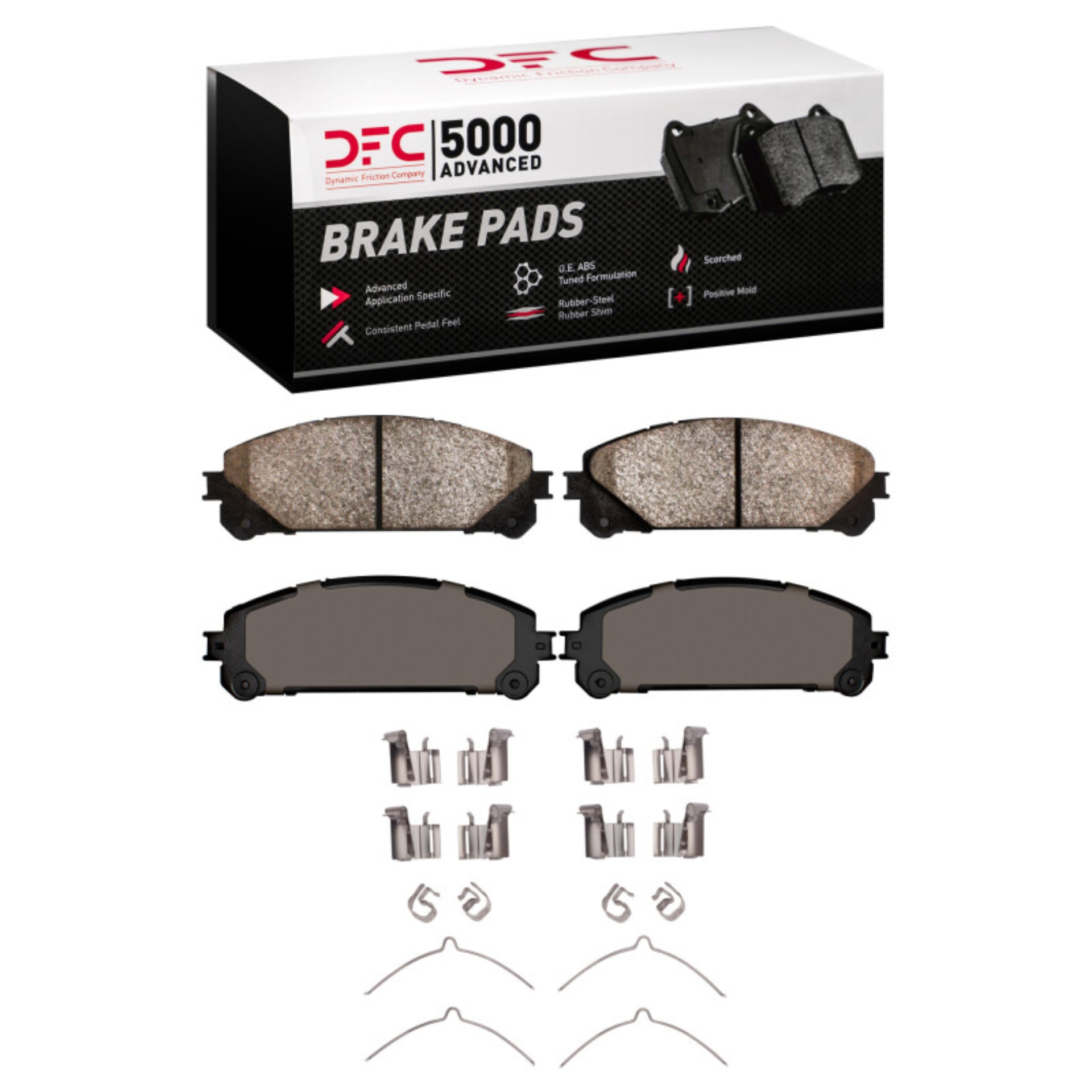 Picture of DFC 5000 Advanced Ceramic Brake Pads - 1551-1324-01