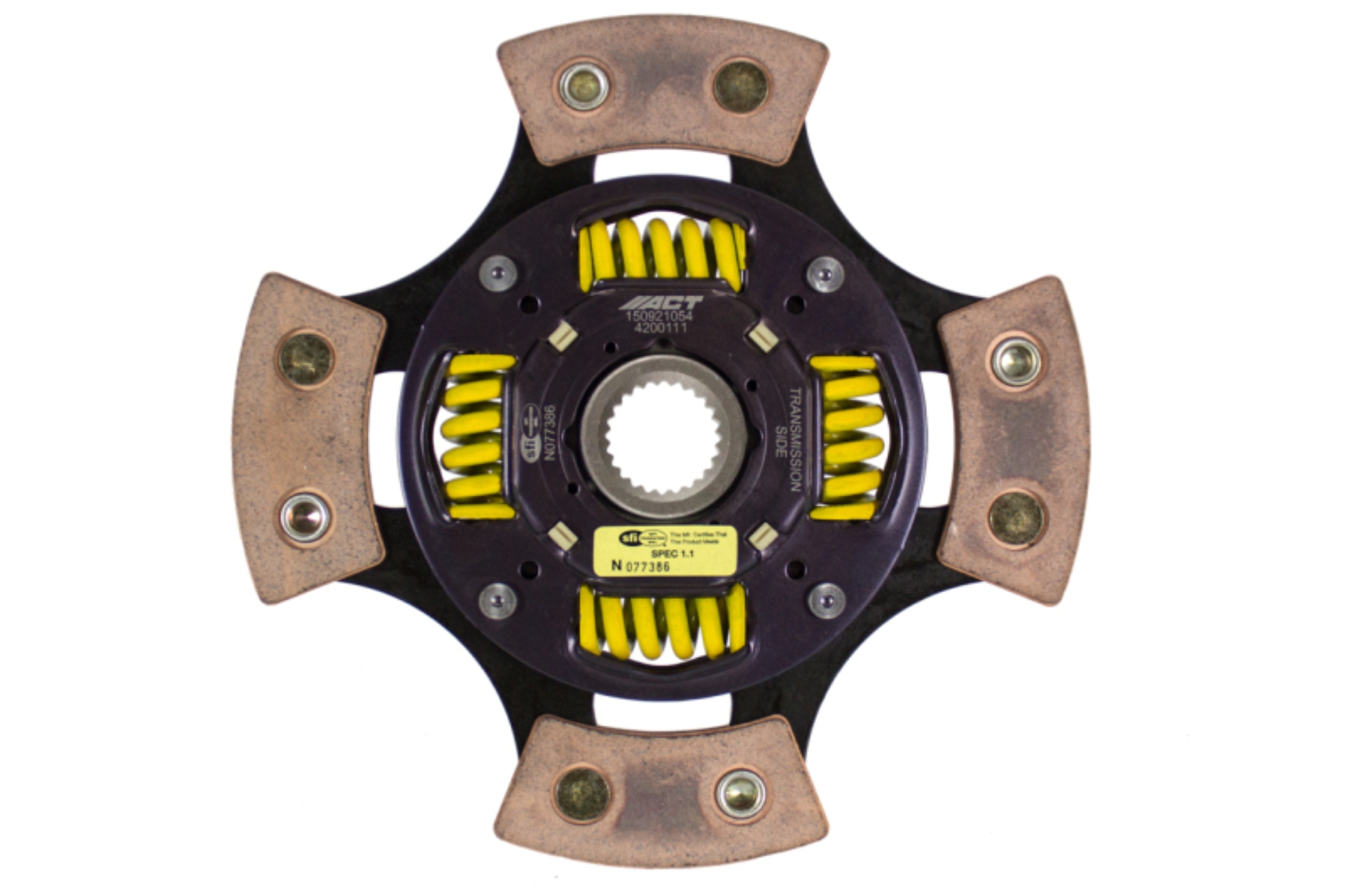 Picture of ACT 4 Pad Sprung Race Clutch Disc