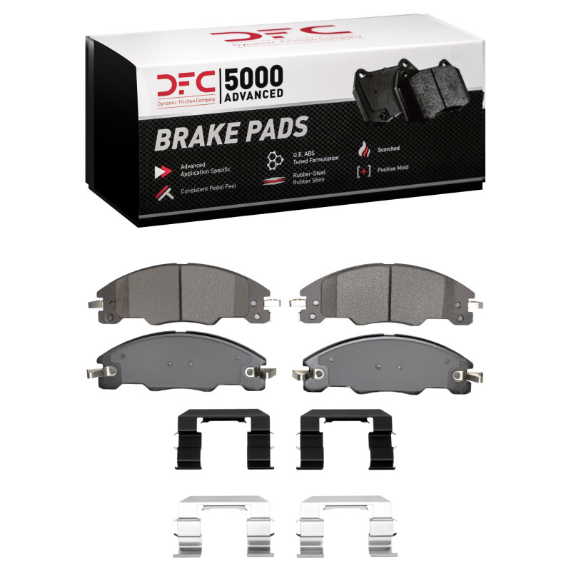 Picture of DFC 5000 Advanced Ceramic Brake Pads - 1551-1339-01