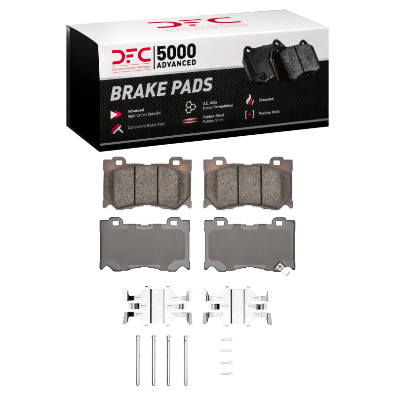 Picture of DFC 5000 Advanced Ceramic Brake Pads - 1551-1346-01