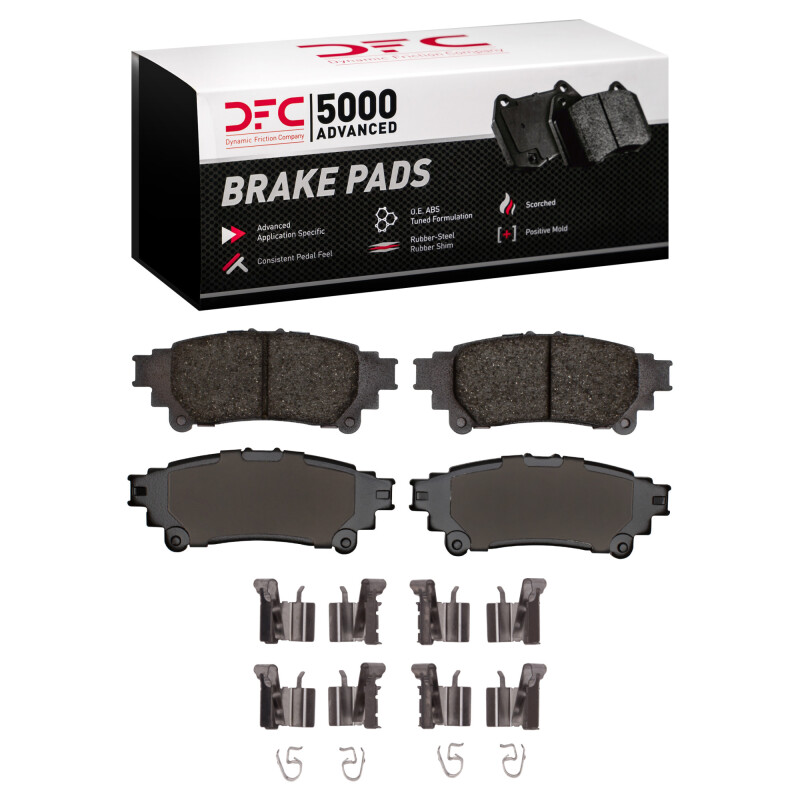 Picture of DFC 5000 Advanced Ceramic Brake Pads - 1551-1391-01