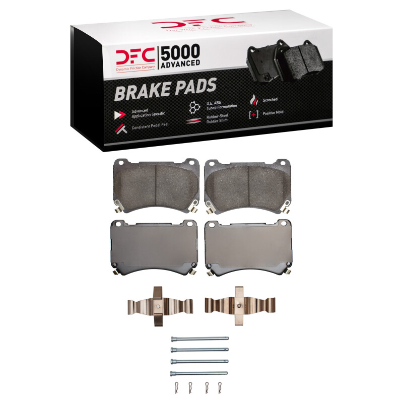 Picture of DFC 5000 Advanced Ceramic Brake Pads - 1551-1396-01