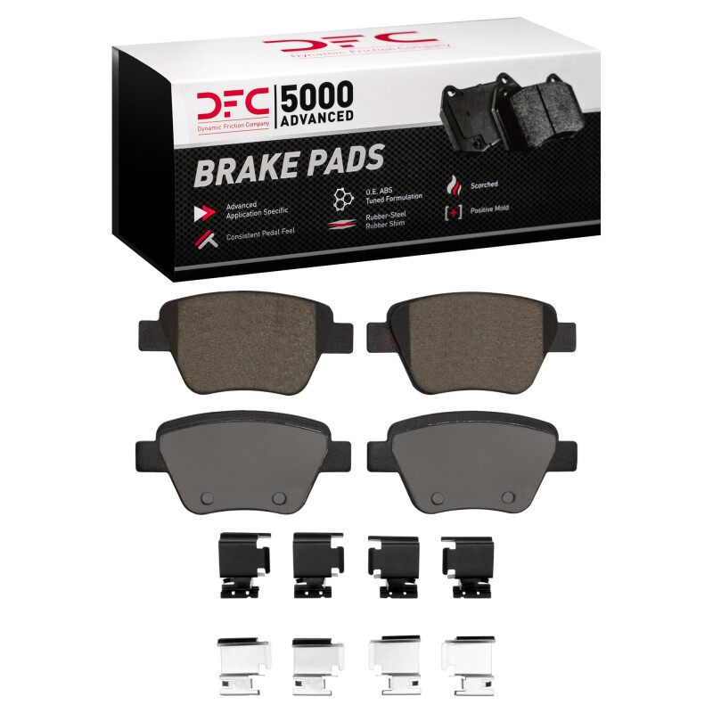 Picture of DFC 5000 Advanced Ceramic Brake Pads - 1551-1456-01