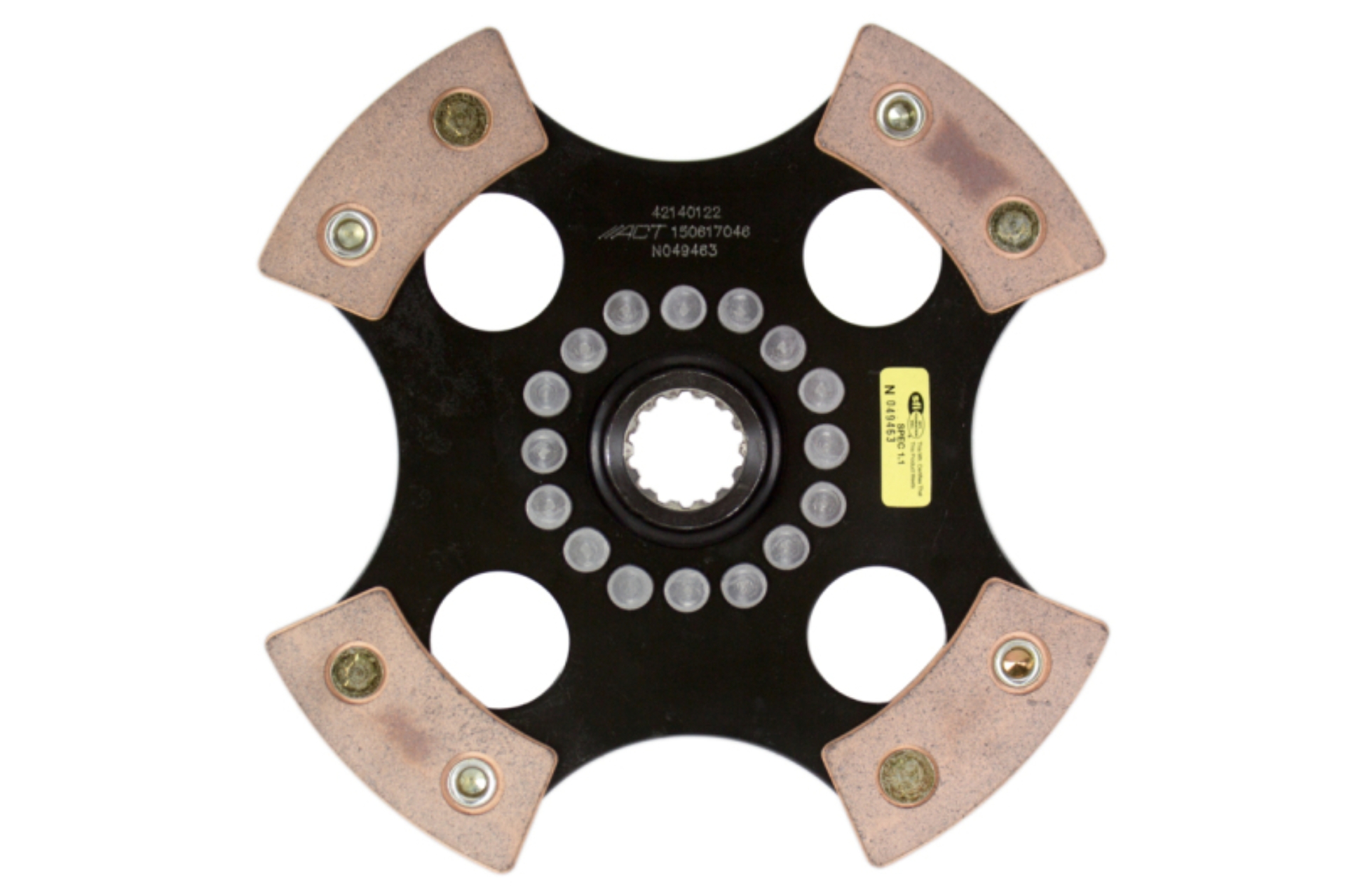 Picture of ACT 4 Pad Rigid Race Clutch Disc