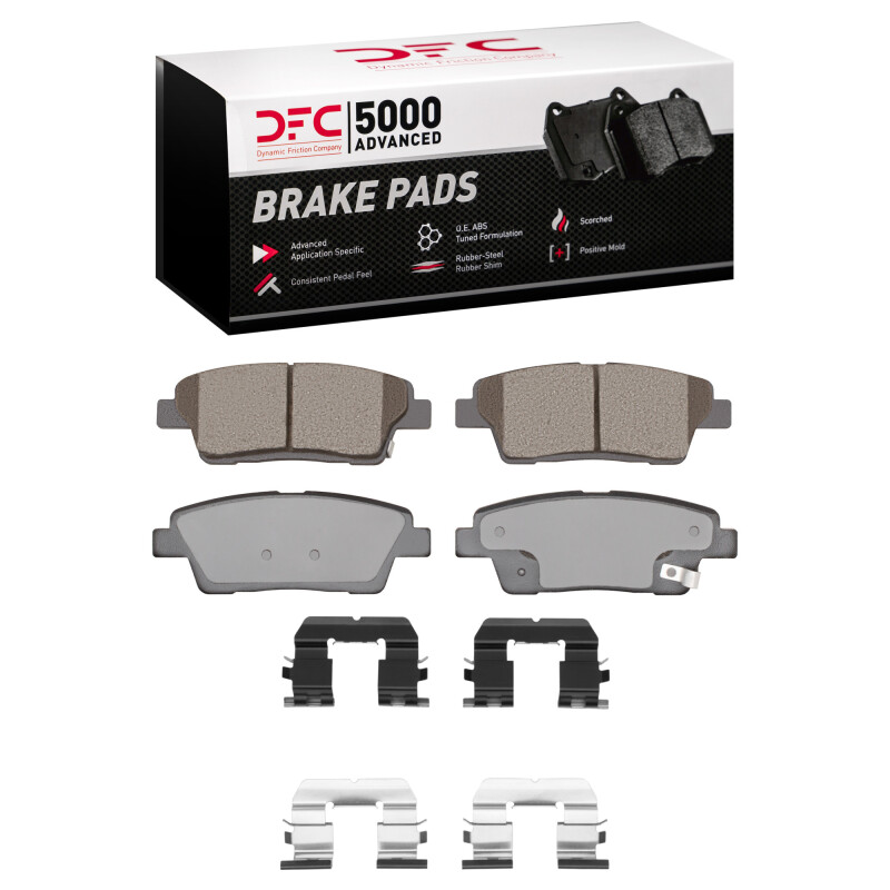 Picture of DFC 5000 Advanced Ceramic Brake Pads - 1551-1551-01