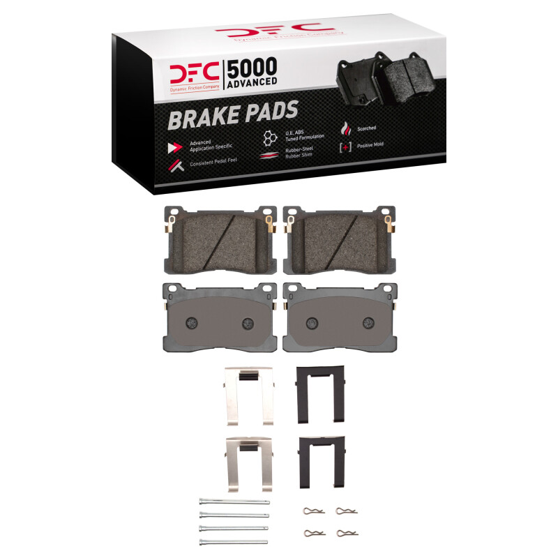 Picture of DFC 5000 Advanced Ceramic Brake Pads - 1551-1576-01
