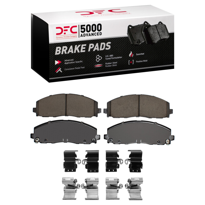 Picture of DFC 5000 Advanced Ceramic Brake Pads - 1551-1589-01