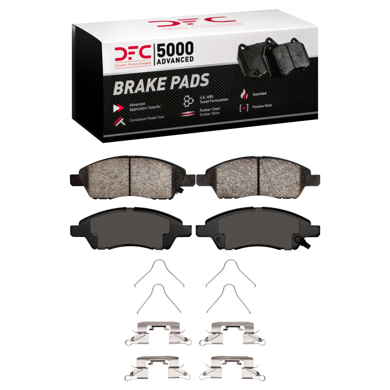 Picture of DFC 5000 Advanced Ceramic Brake Pads - 1551-1592-01