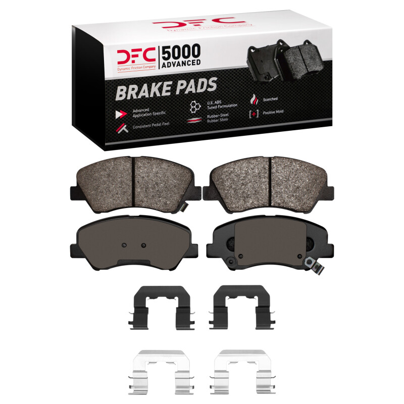 Picture of DFC 5000 Advanced Ceramic Brake Pads - 1551-1593-01