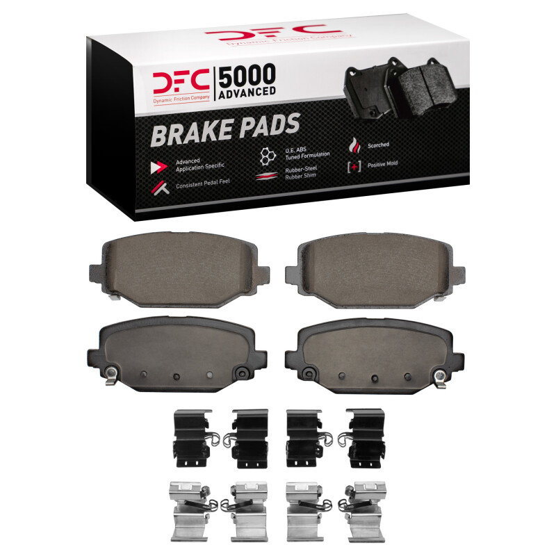 Picture of DFC 5000 Advanced Ceramic Brake Pads - 1551-1596-01