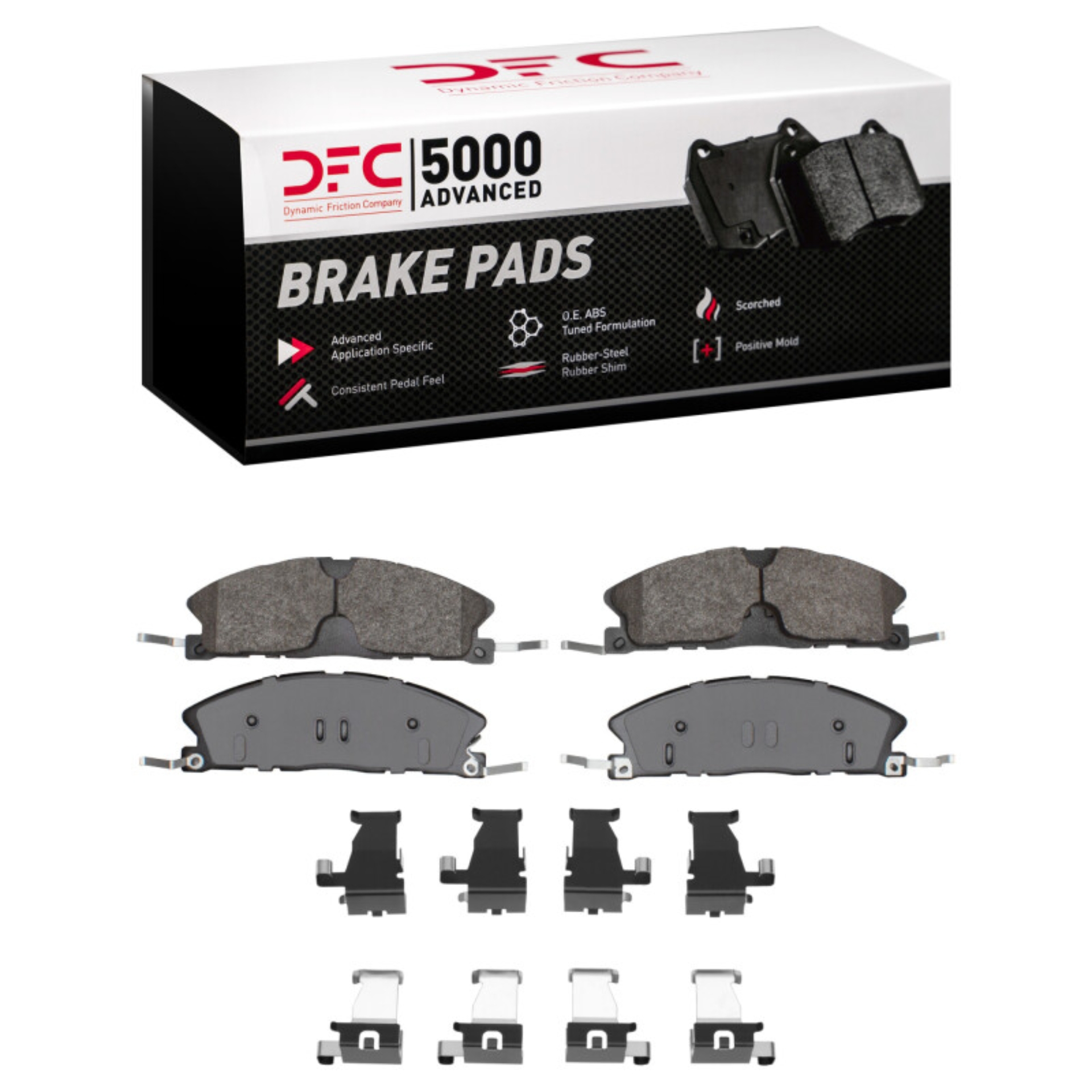Picture of DFC 5000 Advanced Semi Met Brake Pads - 1551-1611-12