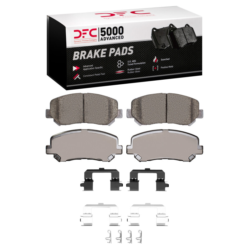 Picture of DFC 5000 Advanced Ceramic Brake Pads - 1551-1623-01
