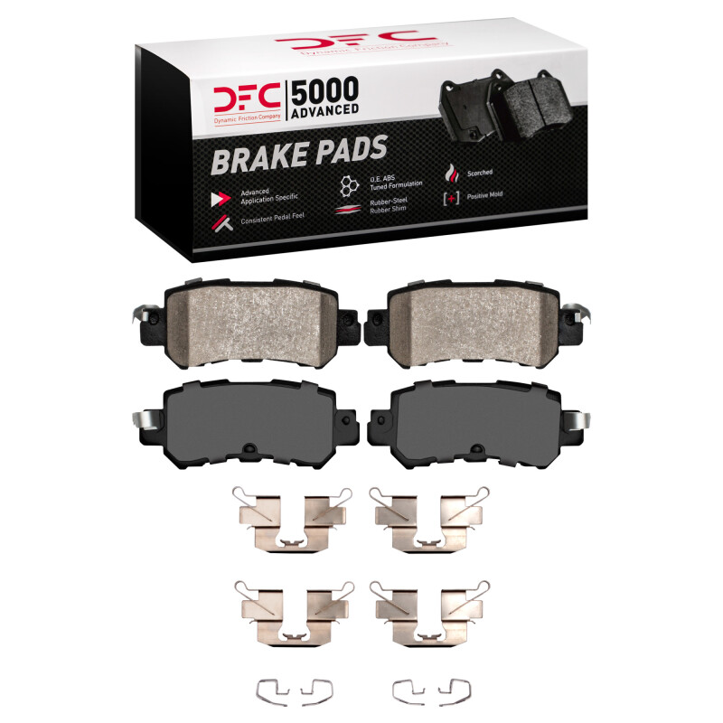 Picture of DFC 5000 Advanced Ceramic Brake Pads - 1551-1624-01