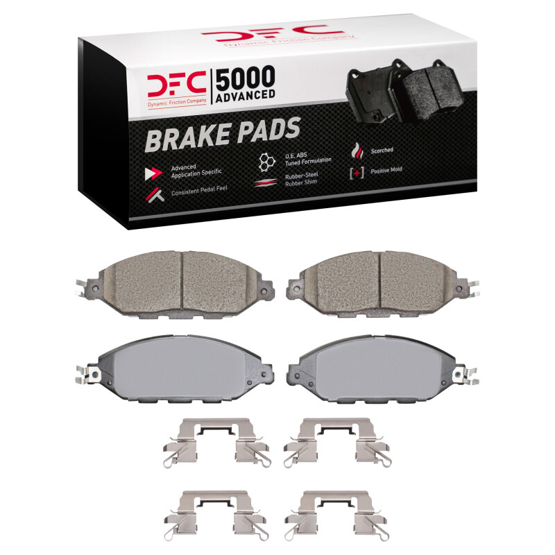 Picture of DFC 5000 Advanced Ceramic Brake Pads - 1551-1649-01