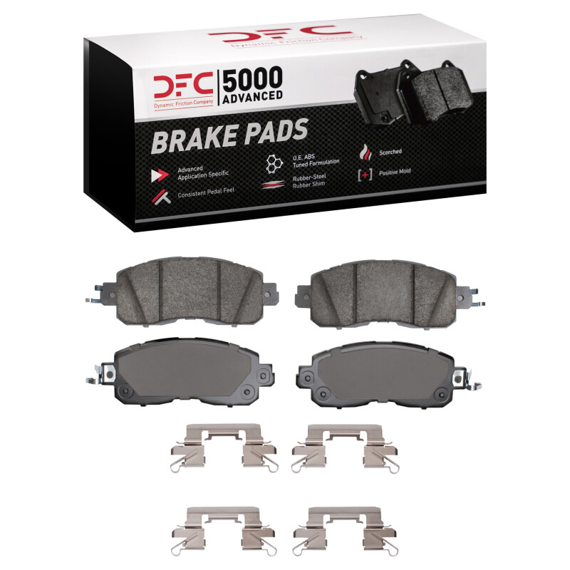 Picture of DFC 5000 Advanced Ceramic Brake Pads - 1551-1650-01