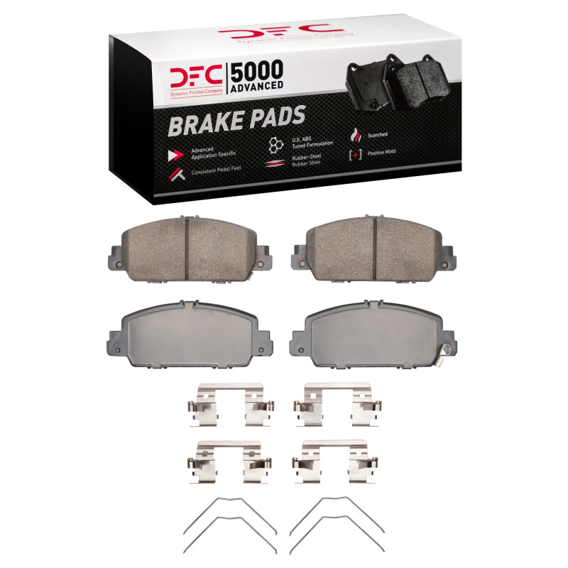 Picture of DFC 5000 Advanced Ceramic Brake Pads - 1551-1654-01