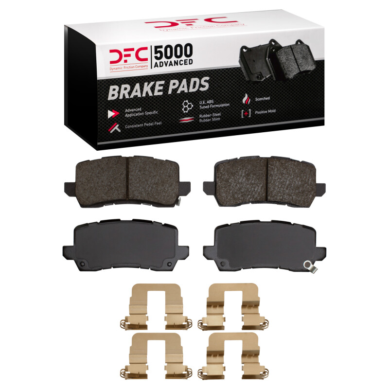 Picture of DFC 5000 Advanced Ceramic Brake Pads - 1551-1698-02