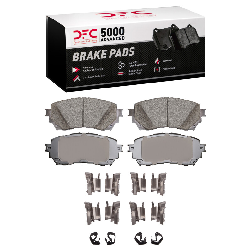 Picture of DFC 5000 Advanced Ceramic Brake Pads - 1551-1711-01