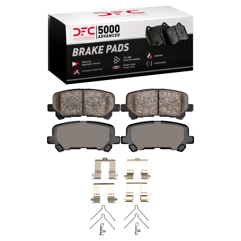 Picture of DFC 5000 Advanced Ceramic Brake Pads - 1551-1724-01