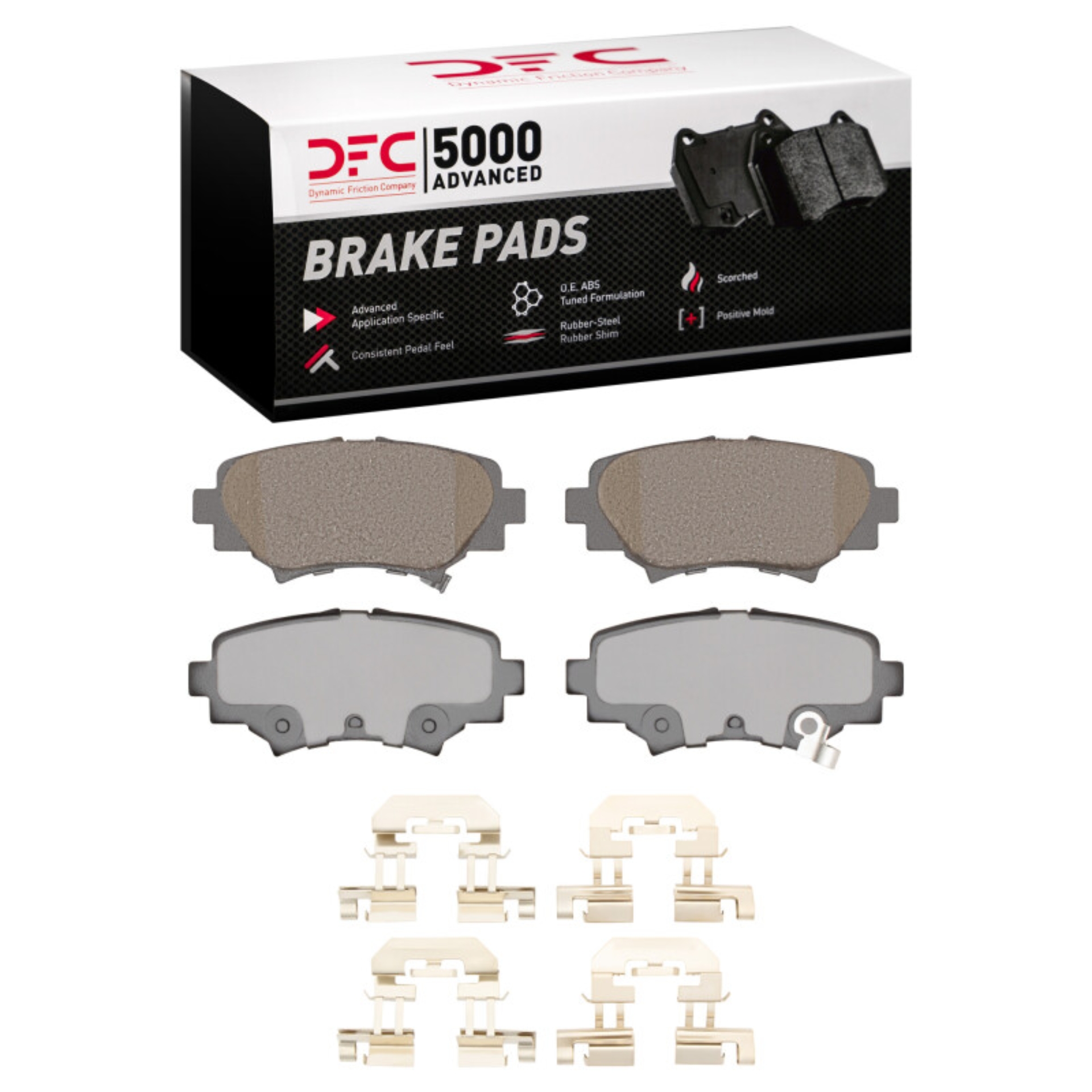 Picture of DFC 5000 Advanced Ceramic Brake Pads - 1551-1729-01