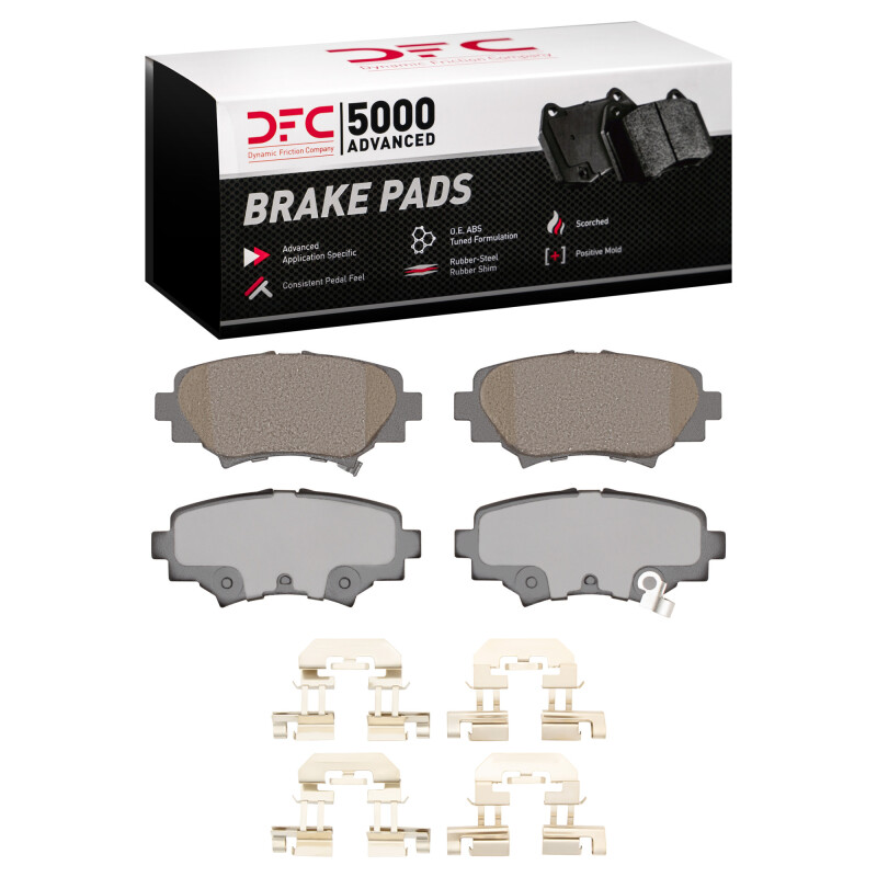 Picture of DFC 5000 Advanced Ceramic Brake Pads - 1551-1729-01