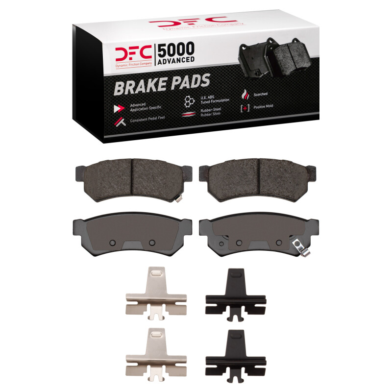 Picture of DFC 5000 Advanced Ceramic Brake Pads - 1551-1739-01